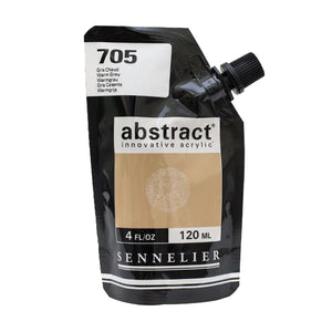 Acrílico Abstract Sennelier 705 Gris Calido Pouch 120 ml