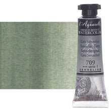 Cargar imagen en el visor de la galería, Acuarela L&#39;Aquarelle Sennelier 10 ml 709 Gris Sennelier S1
