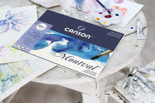 Cargar imagen en el visor de la galería, Block Montval Canson A3 (29,7 cms x 42,0 cms) 300 Grs Grano Fino 100% Celulosa
