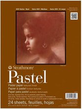 Cargar imagen en el visor de la galería, Block Strathmore Pastel Serie 400 9 x 12 in (22.9 x 30.5 cms ) Colores Surtidos
