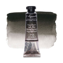 Cargar imagen en el visor de la galería, Acuarela L&#39;Aquarelle Sennelier 10 ml 755 Negro de Marfil S1
