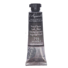 Cargar imagen en el visor de la galería, Acuarela L&#39;Aquarelle Sennelier 10 ml 755 Negro de Marfil S1
