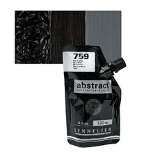 Cargar imagen en el visor de la galería, Acrílico Abstract Sennelier 759 Negro Marte Pouch 120 ml

