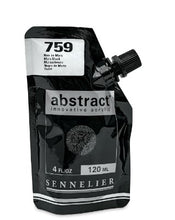 Cargar imagen en el visor de la galería, Acrílico Abstract Sennelier 759 Negro Marte Pouch 120 ml
