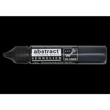 Cargar imagen en el visor de la galería, Acrílico Abstract  3D Liners Sennelier 759 Negro de Marte 27 ml
