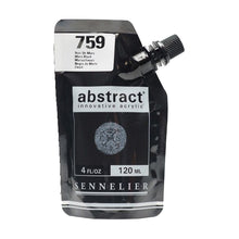 Cargar imagen en el visor de la galería, Acrílico Abstract Sennelier 759 Negro Marte Pouch 120 ml
