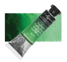 Cargar imagen en el visor de la galería, Acuarela L&#39;Aquarelle Sennelier 10 ml 809 Verde Hooker S1
