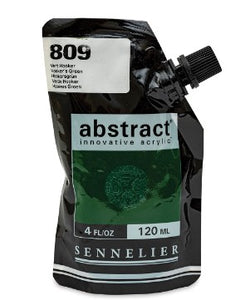 Acrílico Abstract Sennelier 809 Verde Hooker Pouch 120 ml