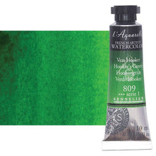 Cargar imagen en el visor de la galería, Acuarela L&#39;Aquarelle Sennelier 10 ml 809 Verde Hooker S1
