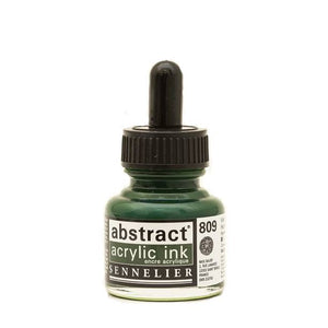 Tinta Acrílica Abstract Sennelier 809 Verde Hooker 30 ml