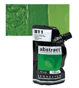 Acrílico Abstract Sennelier 811 Verde luminoso Pouch 120 ml
