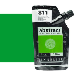 Acrílico Abstract Sennelier 811 Verde luminoso Pouch 120 ml