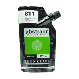 Acrílico Abstract Sennelier 811 Verde luminoso Pouch 120 ml