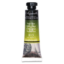 Cargar imagen en el visor de la galería, Acuarela L&#39;Aquarelle Sennelier 10 ml 813 Verde Oliva
