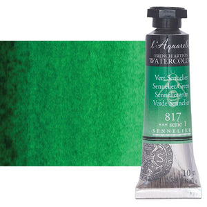 Acuarela L'Aquarelle Sennelier 10 ml 817 Verde Sennelier
