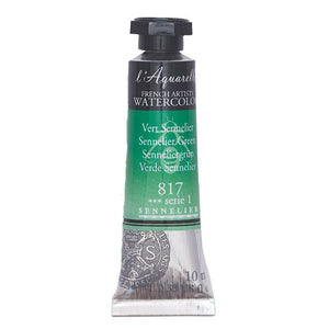 Acuarela L'Aquarelle Sennelier 10 ml 817 Verde Sennelier