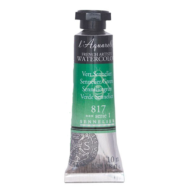 Acuarela L'Aquarelle Sennelier 10 ml 817 Verde Sennelier