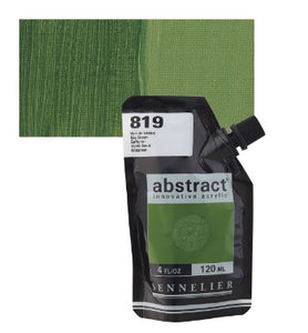 Acrílico Abstract Sennelier 819 Verde savia Pouch 120 ml