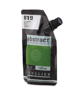 Acrílico Abstract Sennelier 819 Verde savia Pouch 120 ml