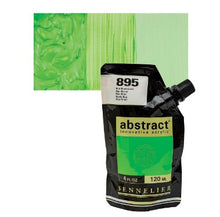 Cargar imagen en el visor de la galería, Acrílico Abstract Sennelier 895 Verde Fluo Pouch 120 ml
