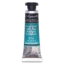 Cargar imagen en el visor de la galería, Acuarela L&#39;Aquarelle Sennelier 10 ml 856 Verde Cobalto
