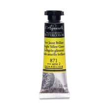 Cargar imagen en el visor de la galería, Acuarela L&#39;Aquarelle Sennelier 10 ml 871 Verde amarillo brillante S2
