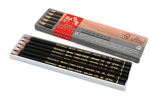 Set Lápices de Grafito acuarelables Technalo Caran D'ache 6 piezas