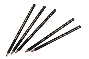 Set Lápices de Grafito acuarelables Technalo Caran D'ache 6 piezas