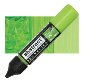 Acrílico Abstract  3D Liners Sennelier 895 Verde Fluorescente27 ml