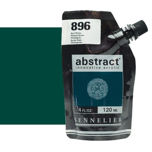 Acrílico Abstract Sennelier 896 Verde Ftalo Pouch 120 ml