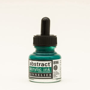 Tinta Acrílica Abstract Sennelier 896 Verde Ftalo 30 ml