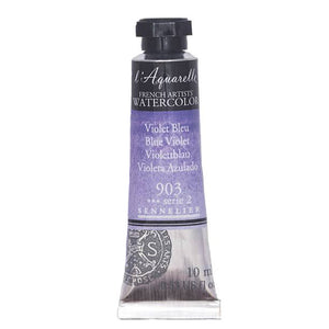 Acuarela L'Aquarelle Sennelier 10 ml 903 Violeta Azulado