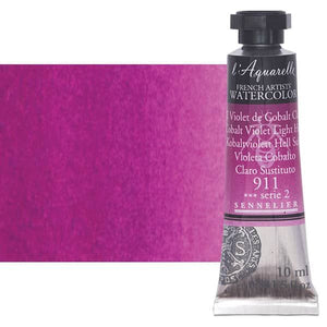 Acuarela L'Aquarelle Sennelier 10 ml 911 Violeta Cobalto Claro Hue