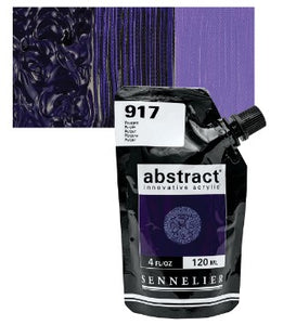 Acrílico Abstract Sennelier 917 Púrpura Pouch 120 ml