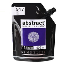 Cargar imagen en el visor de la galería, Acrílico Abstract Sennelier 917 Púrpura Pouch 500 ml
