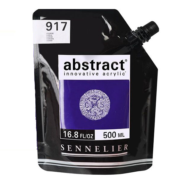 Acrílico Abstract Sennelier 917 Púrpura Pouch 500 ml