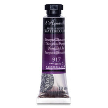Cargar imagen en el visor de la galería, Acuarela L&#39;Aquarelle Sennelier 10 ml 917 Purpura Dioxazina
