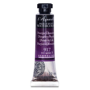 Acuarela L'Aquarelle Sennelier 10 ml 917 Purpura Dioxazina