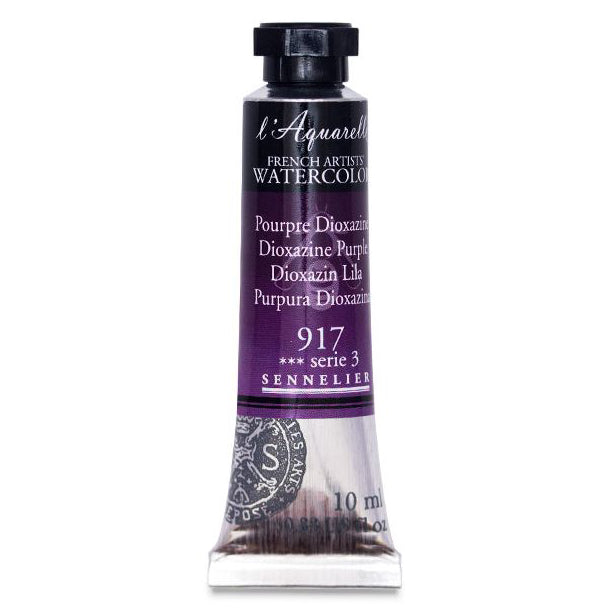 Acuarela L'Aquarelle Sennelier 10 ml 917 Purpura Dioxazina
