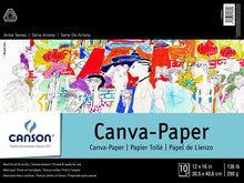 Cargar imagen en el visor de la galería, Block Foundation Artitst Serie Papel Lienzo 12 x 16 in  290 gr
