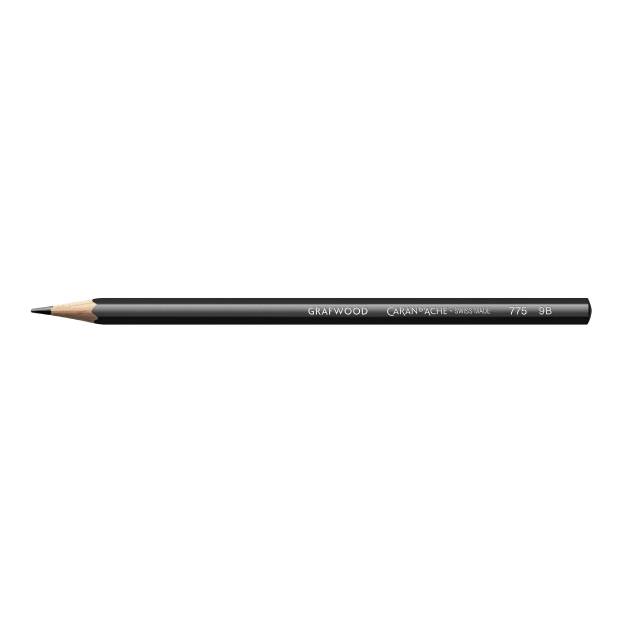 Lápiz de Grafito Grafwood Caran D'ache 9B