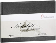 Cargar imagen en el visor de la galería, Libreta de Viaje Nostalgie Hahnemuhle A4 Horizontal para Dibujo
