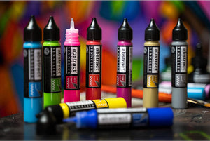 Acrílico Abstract  3D Liners Sennelier 759 Negro de Marte 27 ml