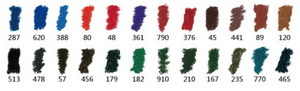 Caja Pasteles Extra suaves à l'écu "Oscuros" 24 colores Sennelier