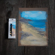 Cargar imagen en el visor de la galería, Caja Pasteles Extra suaves à l&#39;écu &quot;Orilla del Mar&quot; 6 colores Sennelier 1/2 barras

