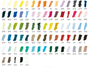Caja Pasteles à l'écu "Plein Air" 80 colores Sennelier 1/2 barras