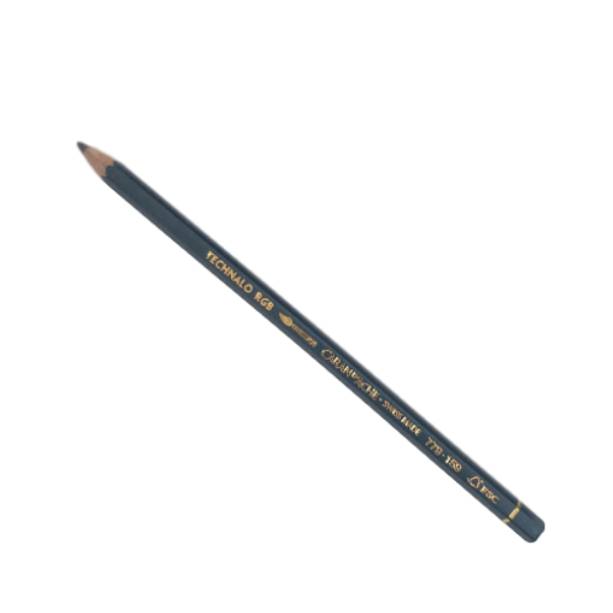 Lápiz de Grafito acuarelable Caran D'ache Azul Prusia RGB