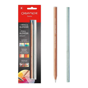 Blister con Lapiz Blender + Blender Bright  Caran D'ache