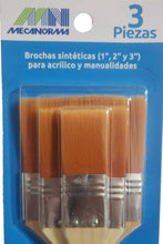 Cargar imagen en el visor de la galería, Set de brochas Mecanorma Sintéticas SET PKT S
