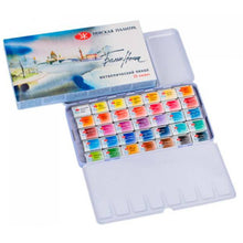 Cargar imagen en el visor de la galería, Acuarelas Estuche Metálico White Nights 35 Pastillas
